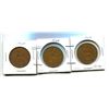 Image 1 : 3 QUEEN ELIZABETH II LARGE PENNIES - 1964, 1964EF, 1964 VF+