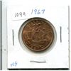 Image 1 : 1967 MS QUEEN ELIZABETH II HALF PENNY