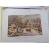 Image 6 : CURRIER AND IVES FRAMABLE PRINTS AND 2 CERAMIC TILES