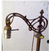 Image 2 : HEAVY BRASS FLOOR LAMP - MARKED LANG 148 ON BOTTOM