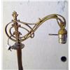 Image 3 : HEAVY BRASS FLOOR LAMP - MARKED LANG 148 ON BOTTOM
