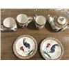 Image 1 : ROOSTER PLATES/ TEAPOT/CUP