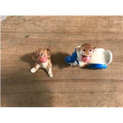 MONKEYS RIDING MOTORCYCLE SALT + PEPPER JAPAN