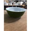 Image 1 : LARGE DARK GREEN PYEX BOWL