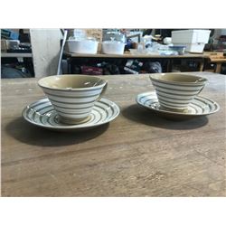 2 CUPS/ 2 SAUCERS OCCUPIED JAPAN