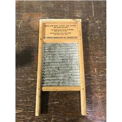 DUPLE HAND/ WASHBOARD "METAL"