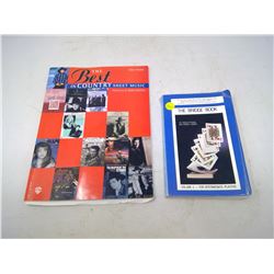 COUNTRY SHEET MUSIC AND THE BRIDGE BOOKS