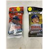 Image 1 : 2 UNOPENED PACKAGES OF BASEBALL CARDS (2016 AND 2017)