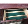 Image 2 : CHINA CABINET RED SEEDER NO GLASS SHELVING