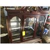 Image 4 : CHINA CABINET RED SEEDER NO GLASS SHELVING