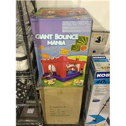 Giant Bounce Mania Bounce N' Play Inflatable Bounce House (12' x 8' x 6.5')