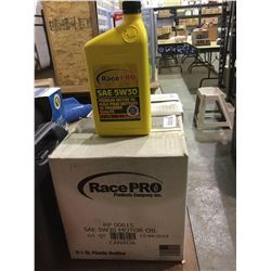 Case of Race Pro 5W-30 Premium Motor Oil (6 x 946mL)