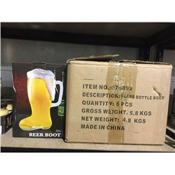 Case of Glass Beer Boots (6 x 640mL)