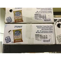 Case of Rold Gold Classic Style Pretzels (40 x 47g)
