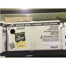 Case of Smartfood White Cheddar Seasoned Popcorn (36 x 45g)