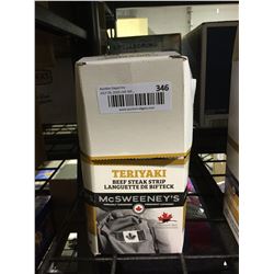 Case of McSweeney's Teriyaki Beef Steak Strips (12 x 28g)