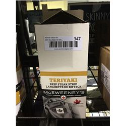 Case of McSweeney's Teriyaki Beef Steak Strips (12 x 28g)