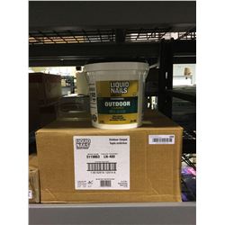 Case of Liquid Nails Water-Resistant Outdoor Carpet Adhesive (4 x 3.78L)