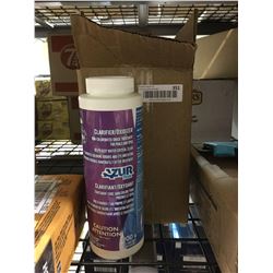 Case of Azur Pool Clarifier/Oxidizer Non-Chlorinated Shock Treatment for Pools and Spas (6 x 900g)