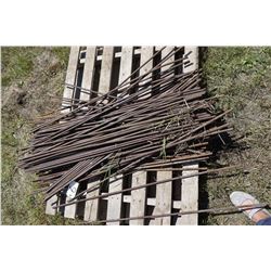 Rebar (4' lengths), approximately 173 pieces