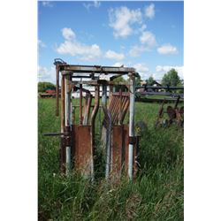 WW cattle squeeze chute