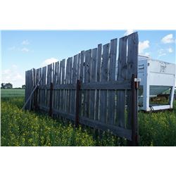 Windbreaks 32' with 8' extension