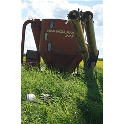New Holland 355 Mixermill tank rusted out