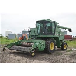JD Combine 7720 Titan II. Long auger 3724 hours
