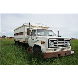 GMC Truck.  Detroit Diesel 18' box