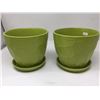Image 1 : Green Planter Pots