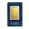 Image 1 : Genuine 1 oz 0.9999 Fine Gold Bar - PAMP Suisse