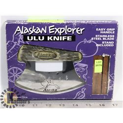 NEW ALASKAN EXPLORER ULU KNIFE