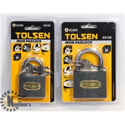 SEALED TOLSEN (2) HEAVY DUTY CAST