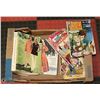 Image 1 : FLAT OF VINTAGE COMICS AND SEARS CATALOGUES