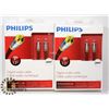 Image 1 : TWO PACKS OF PHILIPS PROFESSIONAL SERIES