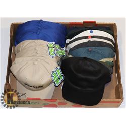 LARGE LOT OF HATS INCLUDING SNAP BACK HATS & MORE