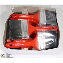 BOX OF 12 NEW 4" PAINT BRUSHES