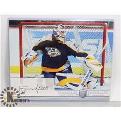 AUTOGRAPHED TOMAS VOKOUN OVER-SIZED UPPERDECK