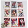 Image 1 : AUTOGRAPHED CALGARY FLAMES 9 CARD LOT