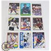 Image 1 : AUTOGRAPHED NEW YORK RANGERS 9 HOCKEY CARDS