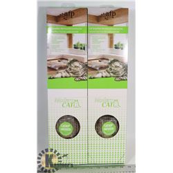 TWO NEW MODERN CAT REVERSIBLE SCRATCHER PADS