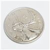 Image 2 : SILVER CANADIAN 25 CENT COIN