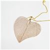 Image 2 : NATURAL LEAF 20"  NECKLACE