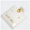 Image 1 : 14K YELLOW GOLD GENUINE CITRINE(0.26CT)