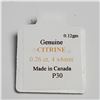 Image 2 : 14K YELLOW GOLD GENUINE CITRINE(0.26CT)
