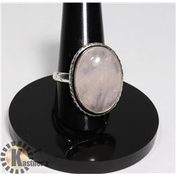 #187-PINK ROSE RING SIZE 7.5