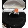 Image 1 : WOMEN NATURAL CARNELIAN AGATE RING