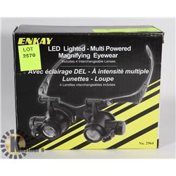 ENKAY LED LIGHTED MULTI POWERED MAGNIFYING EYEWEAR