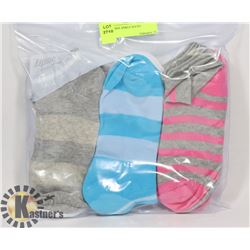 9PK LADIES ANKLE SOCKS