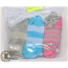 Image 1 : 9PK LADIES ANKLE SOCKS